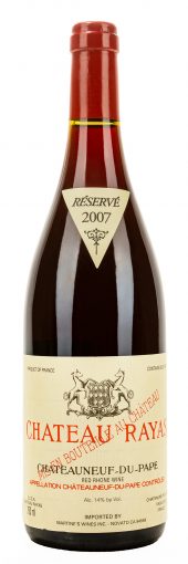 2007Chateau Rayas Chateauneuf du Pape 750ml